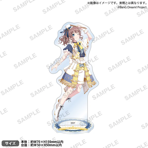 [次元之橋] 4月預購 BanG Dream Poppin Party Roselia 合同 LIVE 壓克力立牌-規格圖1