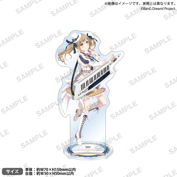 [次元之橋] 4月預購 BanG Dream Poppin Party Roselia 合同 LIVE 壓克力立牌-規格圖1