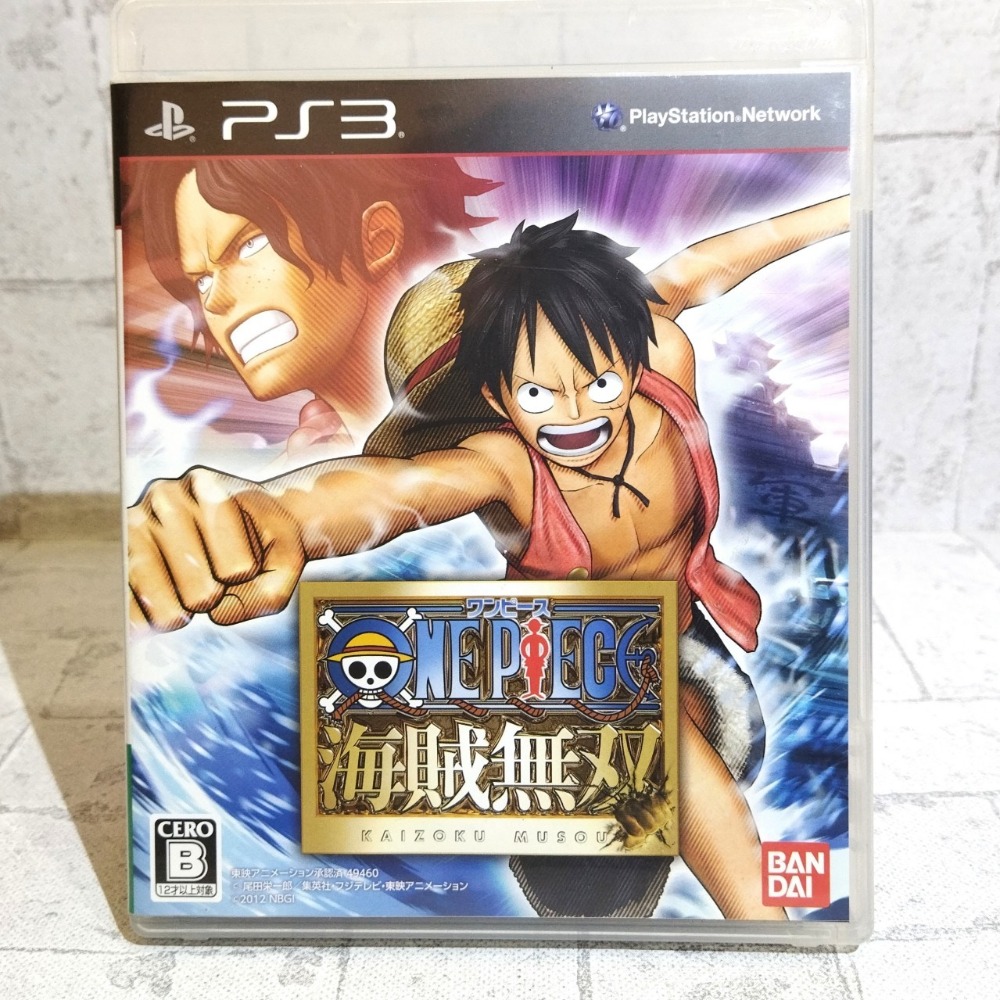 【家德小舖】海賊無雙 1代 初代 純日版 日文版 PS3 二手 九成九新 盒況良好 光碟無刮 實體片海賊王 航海王 遊戲-細節圖3