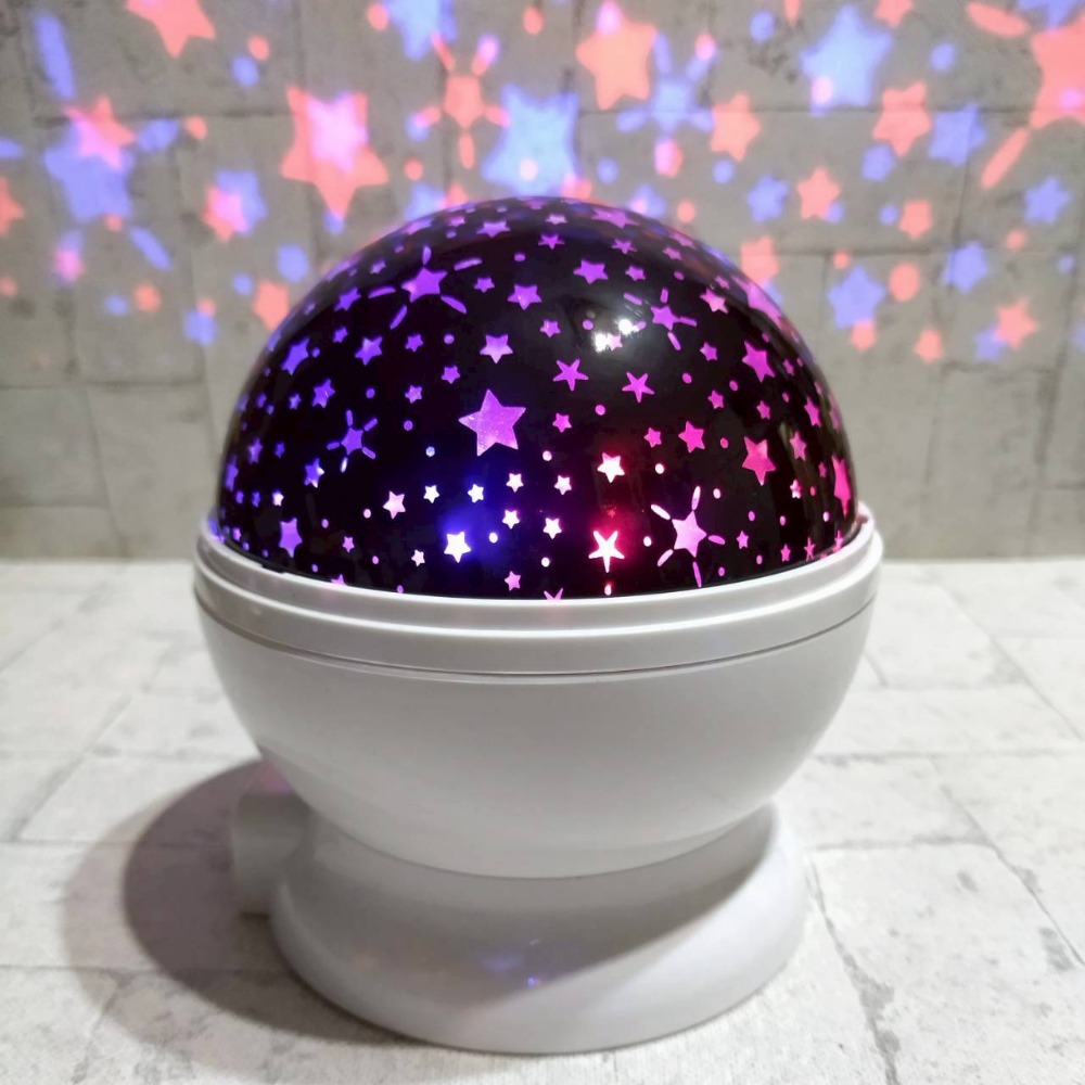 【家德小舖】星星投影燈 LED夜燈 可旋轉 可裝電池或插著電 全新 七種變化 LED 家庭 聚會 舞會 KTV 卡拉OK-細節圖7