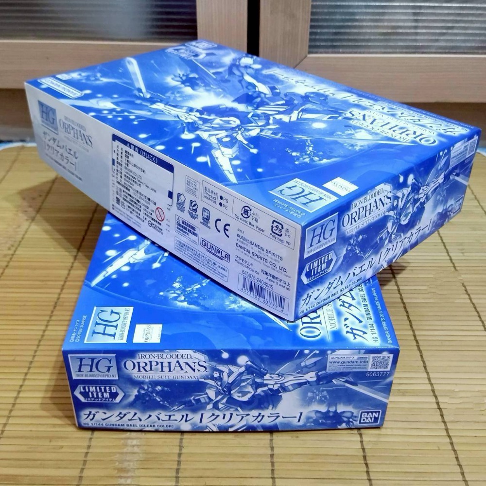 【家德小舖】主魔鋼彈 巴力 透明配色 彩透 模型 HG 全新未組裝 限定版 萬代 正版 獵魔鋼彈 鐵血孤兒 BANDAI-細節圖4