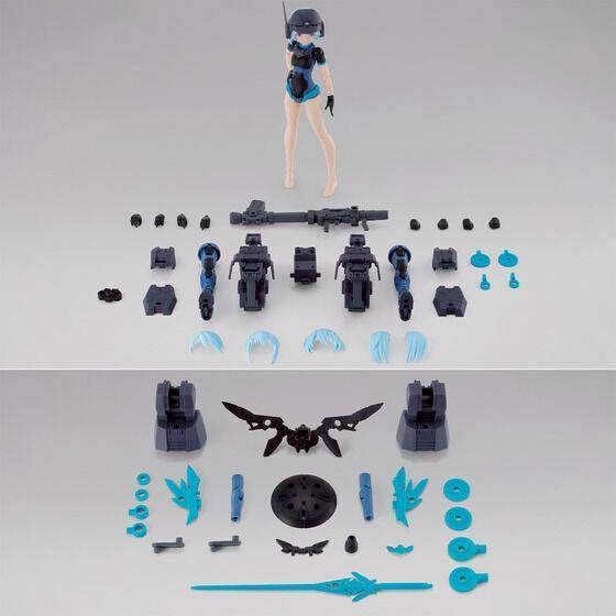 【家德小舖】30MS SIS-Ac65n 帕瓦蕾莉 帕利頓 重裝形態 PB 模型 魂商店 全新未組裝 機娘 萬代 正版-細節圖8