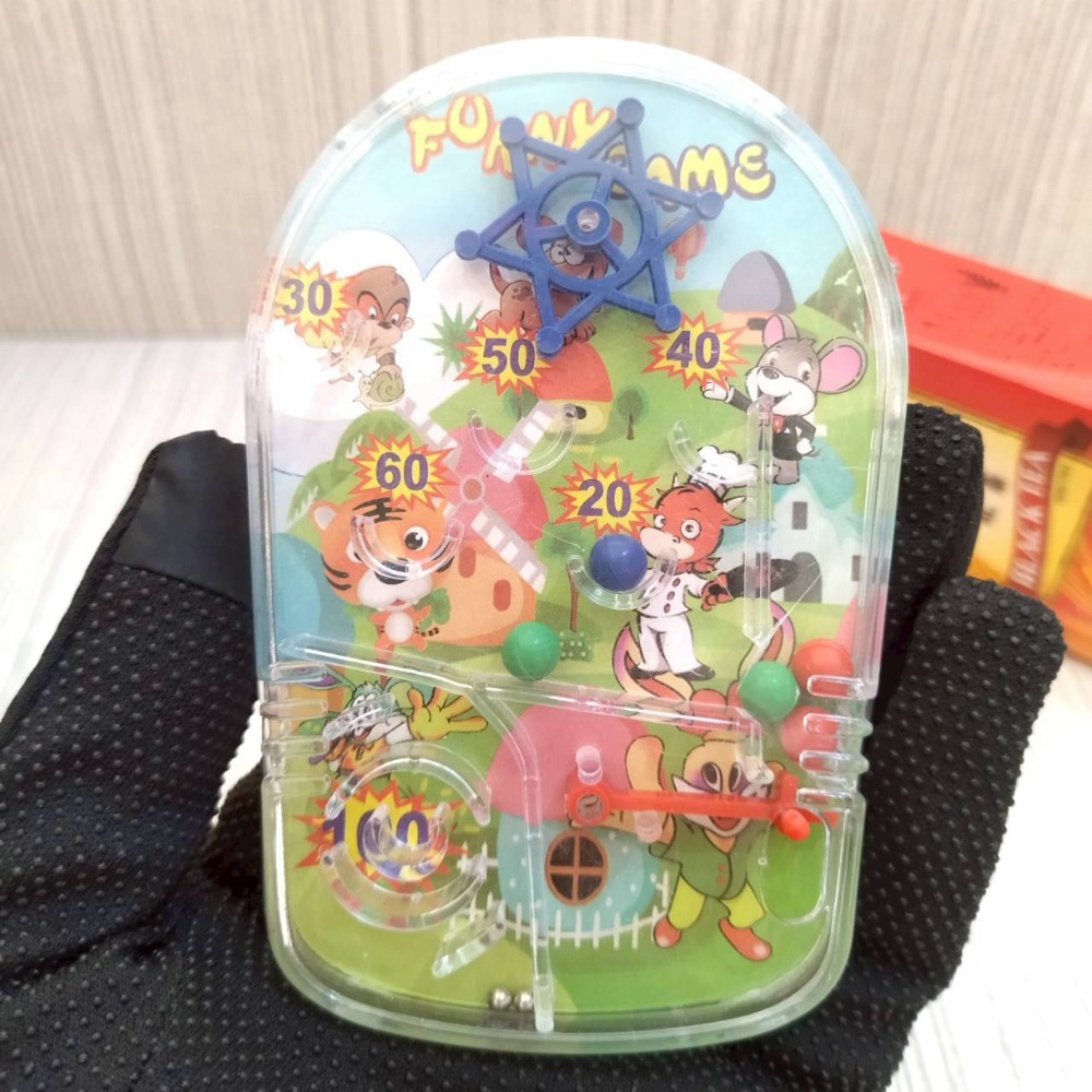 【家德小舖】迷你彈珠台 二手 親子遊戲 兒童 玩具 懷舊童玩 小朋友 親子互動彈珠檯 投籃機 籃框 遊戲機 桌面 益智-細節圖5