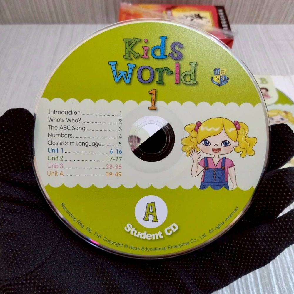 【家德小舖】HESS 何嘉仁 英語學習 CD 三片裝 兒童世界 Kids World 1 兒童美語 教材 教育 培養-細節圖4