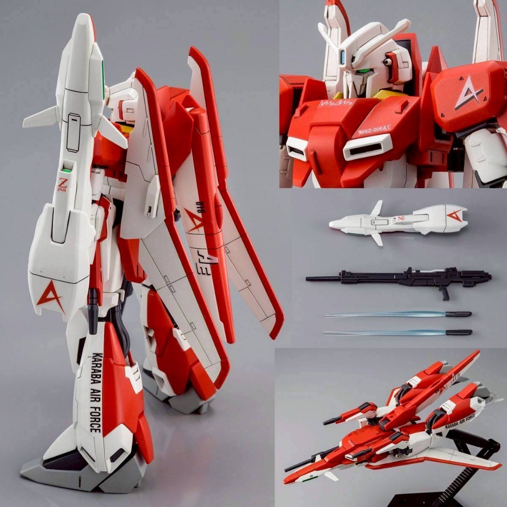【家德小舖】ZETA plus A1 測試機形像配色 阿姆羅 鋼彈前哨戰 MS-Z006 PB 模型 魂商店 HG 全新-細節圖8