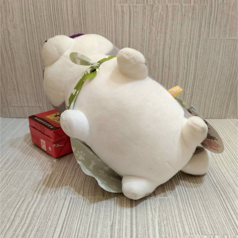 【家德小舖】灰柴犬 眼鏡披風款 我家的汪醬觀察日記 娃娃 TUN SHINE 正版授權 全新 柴犬 絨毛 狗 玩偶 布偶-細節圖5