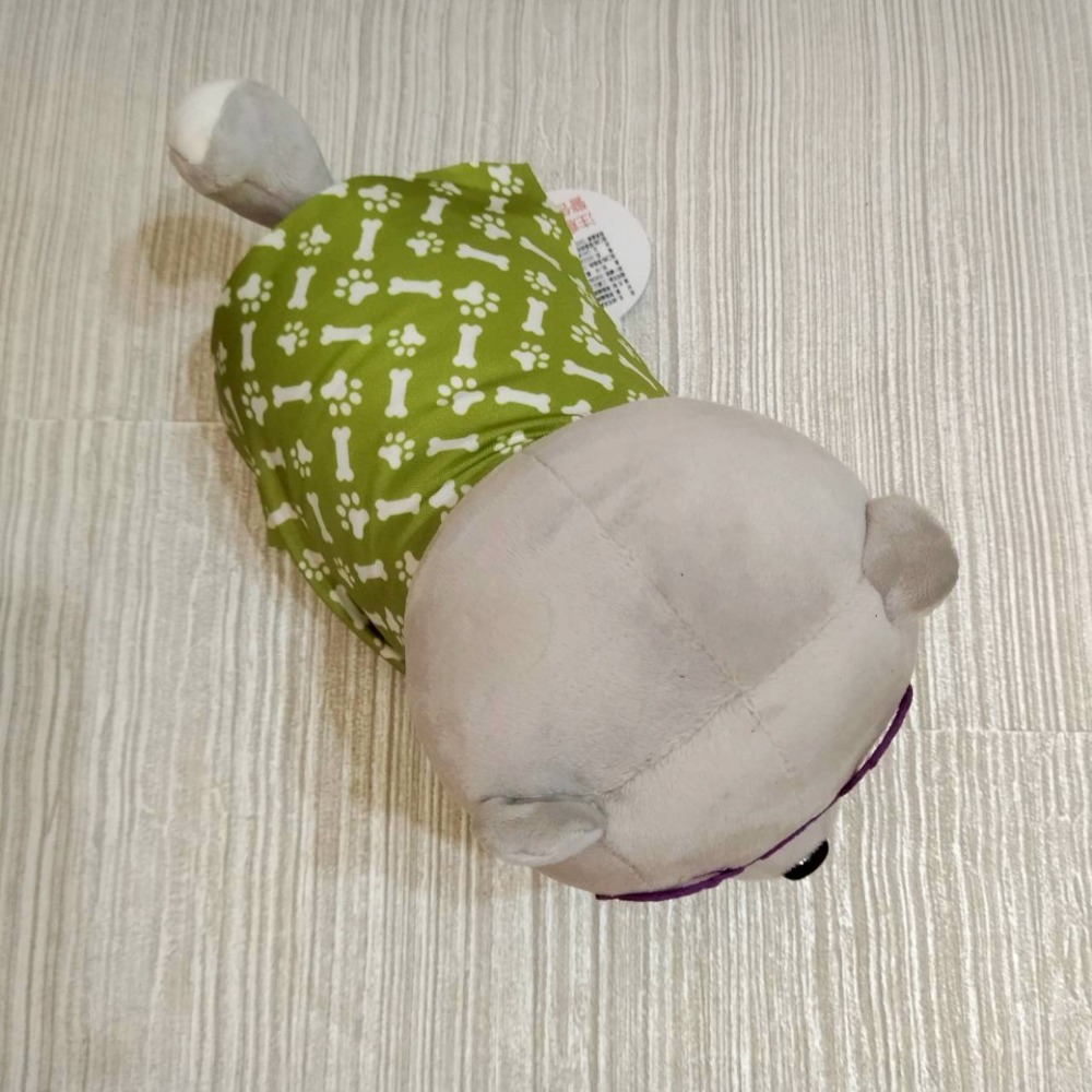 【家德小舖】灰柴犬 眼鏡披風款 我家的汪醬觀察日記 娃娃 TUN SHINE 正版授權 全新 柴犬 絨毛 狗 玩偶 布偶-細節圖6