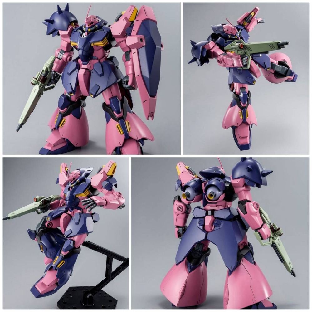 【家德小舖】梅薩 F02型 指揮官機 鋼彈 閃光的哈薩威 PB 模型 魂商店 HG 全新未組裝 萬代 COMMANDER-細節圖5