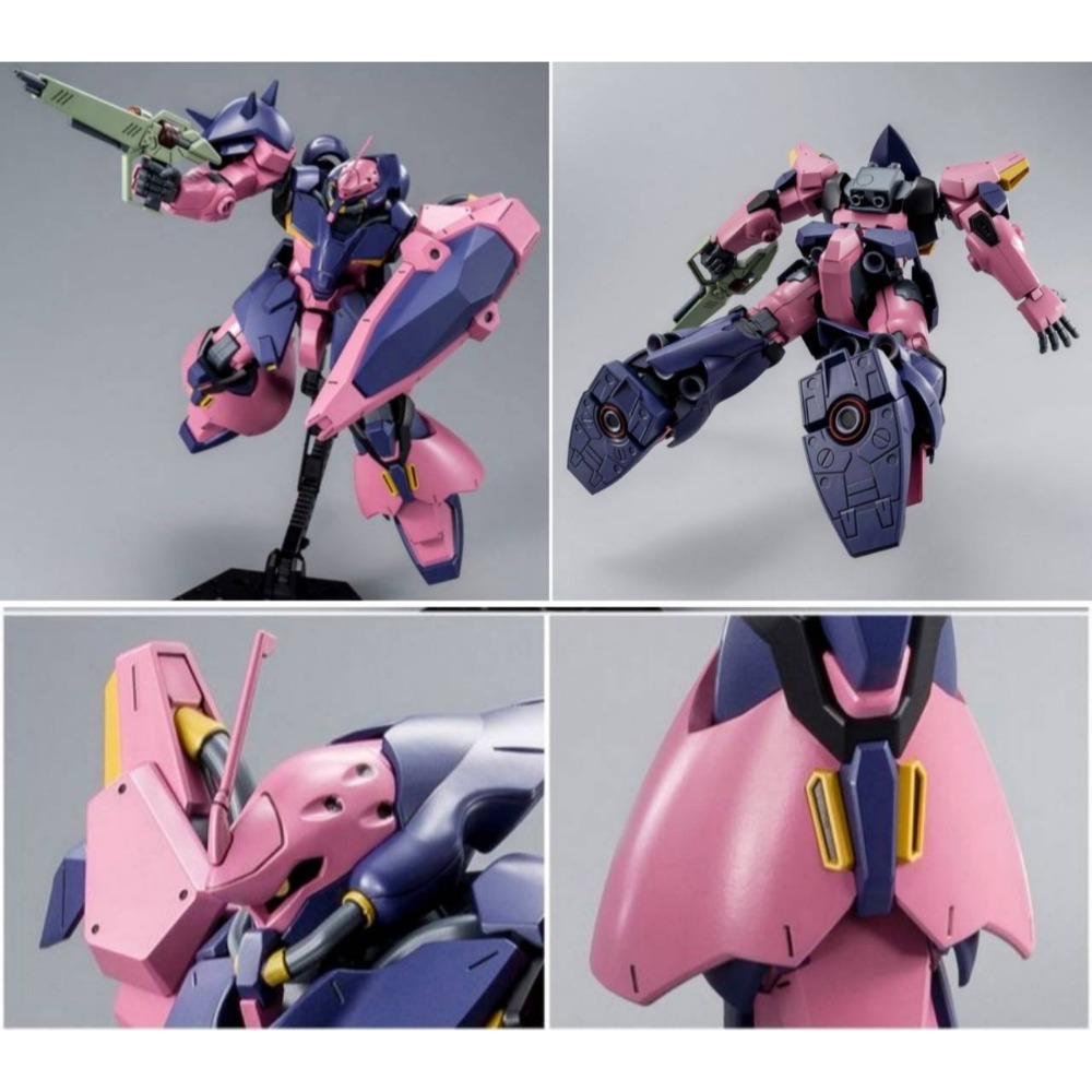 【家德小舖】梅薩 F02型 指揮官機 鋼彈 閃光的哈薩威 PB 模型 魂商店 HG 全新未組裝 萬代 COMMANDER-細節圖6