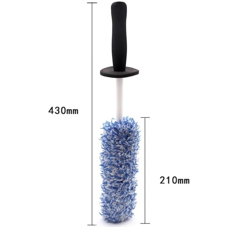 不傷漆 超細纖維 輪框刷 輪圈刷 鋼圈刷 鋼圈清洗 不噴濺-細節圖5