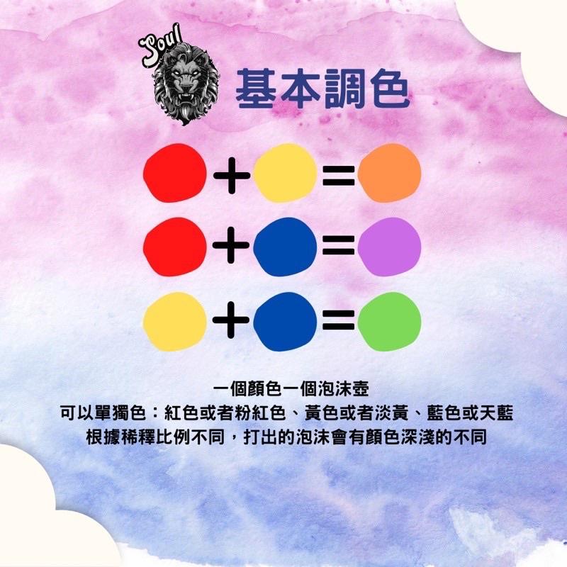 彩色泡沫精750ML組合 +龍捲風泡沫槍組合【Soul汽車美容商品】彩色泡沫精 龍捲風清潔槍-細節圖7