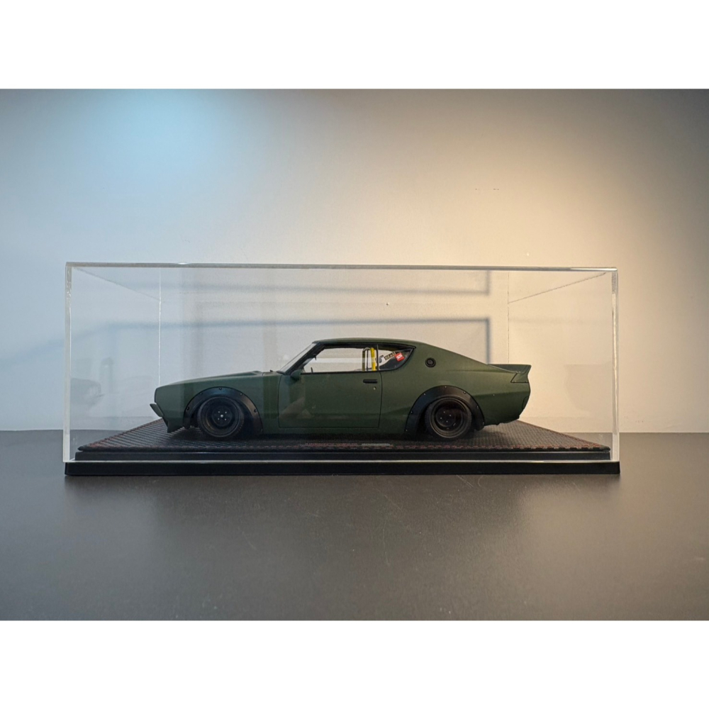 ignition model 1/18 LB-WORKS Kenmary 2Door Matte Green 軍綠-細節圖6