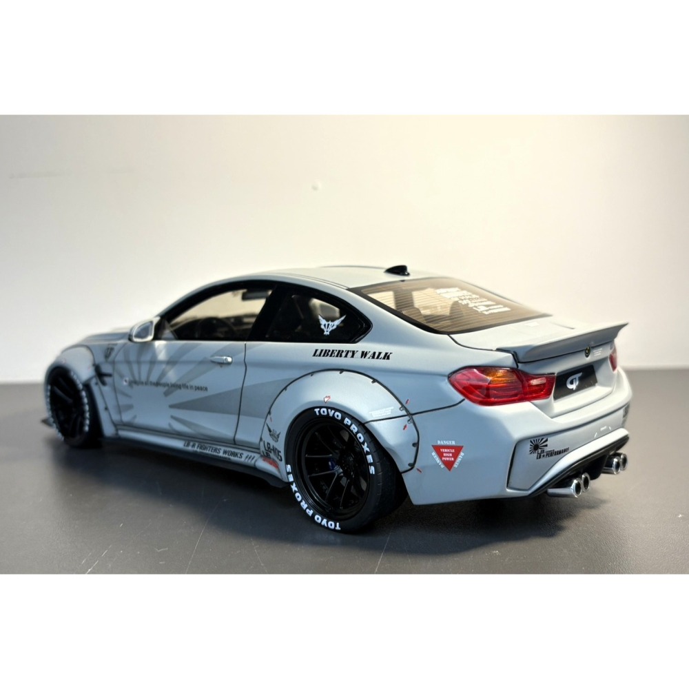 GT Spirit 1/18 LB Performance BMW M4 F32 改 Hobby Design 專用水貼-細節圖3