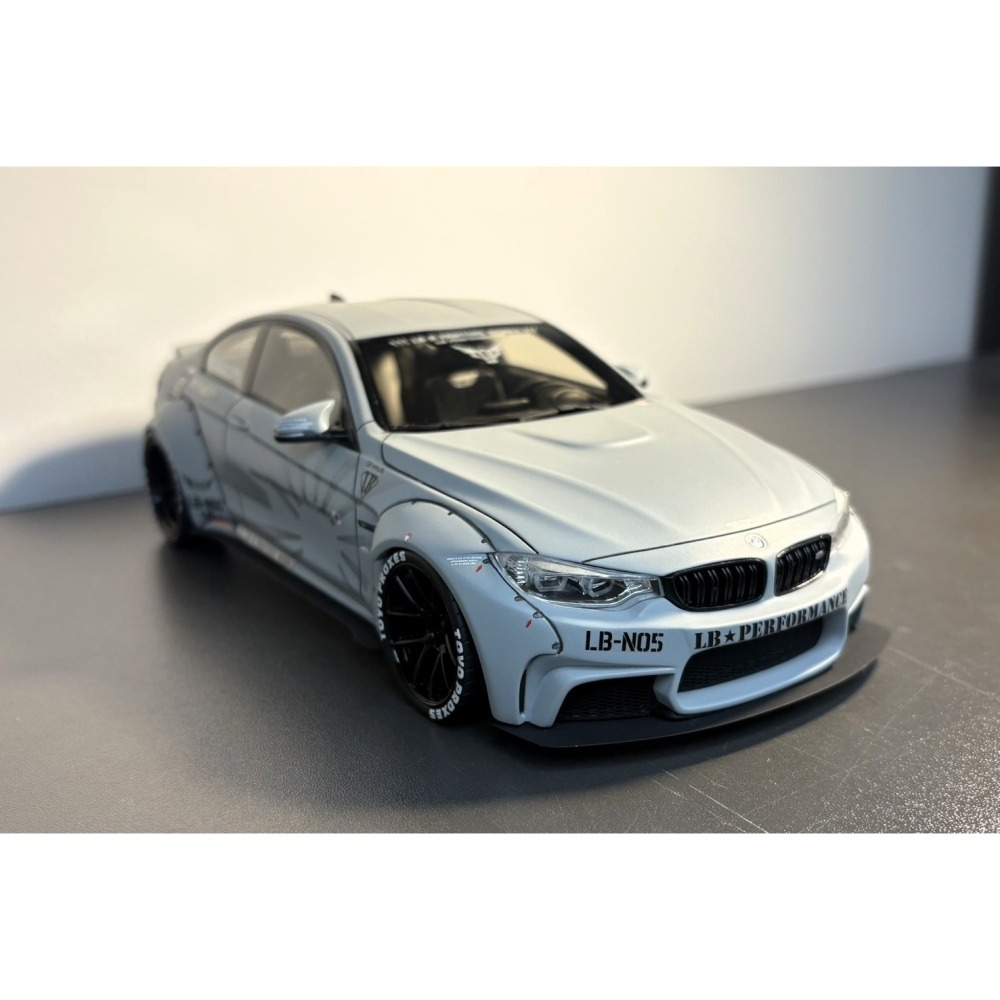 GT Spirit 1/18 LB Performance BMW M4 F32 改 Hobby Design 專用水貼-細節圖5