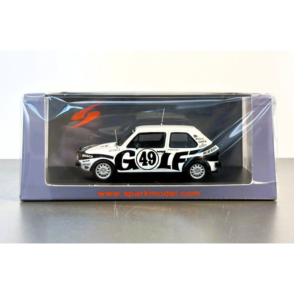 Spark 1/43 Volkswagen Golf Diesel Monte Carlo Rally 1978-細節圖4