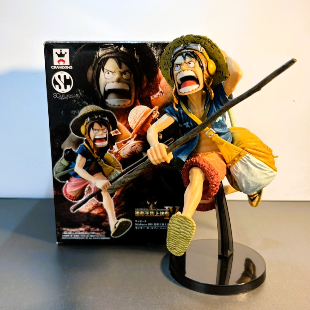 BANPRESTO 航海王 造型王頂上決戰IV Vol.1 魯夫 海賊王 萬榮玩具代理版-細節圖6