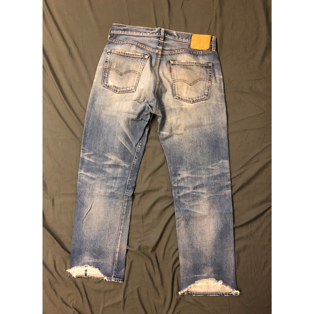 Levi＇s 501 LVC 71501-0016 美國製 W36 L34-細節圖2