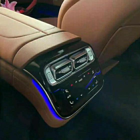 賓士 W223 S級 後座冷氣面板綱化膜 適用21-24年式 保護貼 玻璃貼 S350 S450 S500 現貨-細節圖4