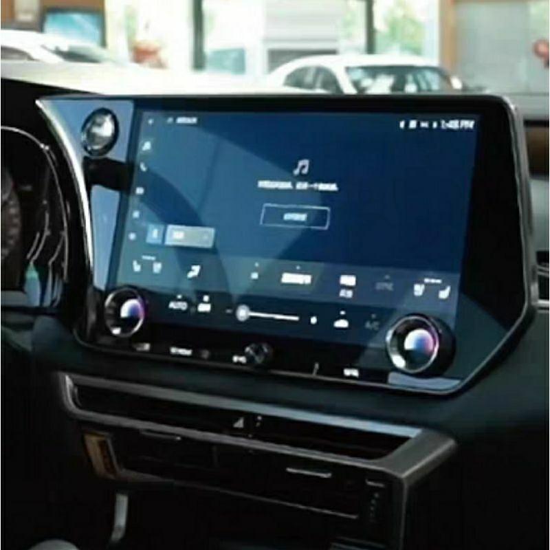 LEXUS RX 2023 大改款 五代 中控螢幕鋼化膜 抗藍光綱化膜 14吋 RX350頂級 350h頂級 350旗艦-細節圖5