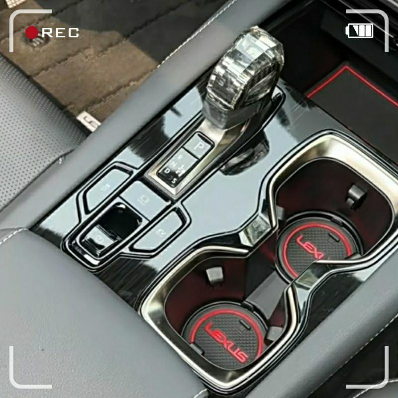 LEXUS RX 2023 大改款 五代 排檔黑色按鍵保護膜 TPU材質 RX350豪華 350h頂級 350旗艦-細節圖4