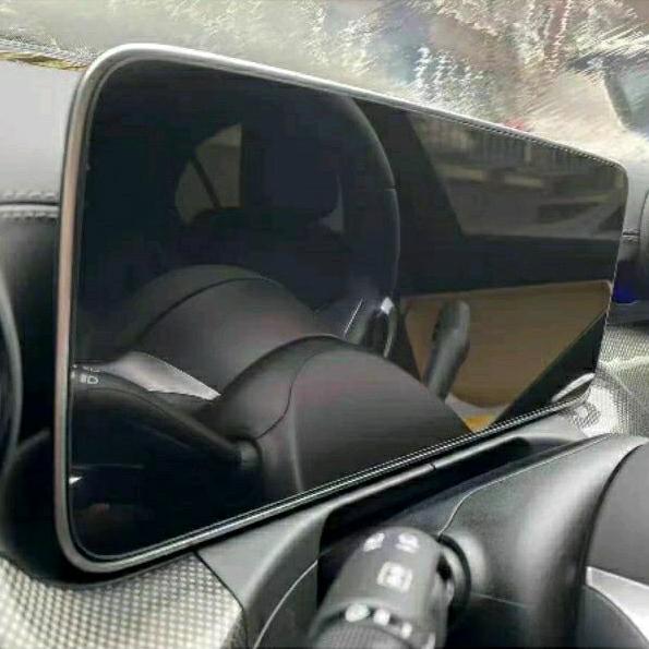 賓士 2023 大改款 x254 GLC200 GLC300 11.9吋 導航螢幕綱化膜 儀表板綱化膜 保護貼 玻璃貼-細節圖6