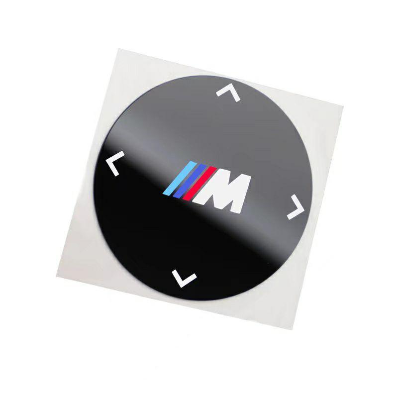 寶馬 X3 X4 18-22款 G01 G02 專用 多媒體旋鈕保護貼 中控 旋轉扭 箭頭透光設計 碳纖維-細節圖6