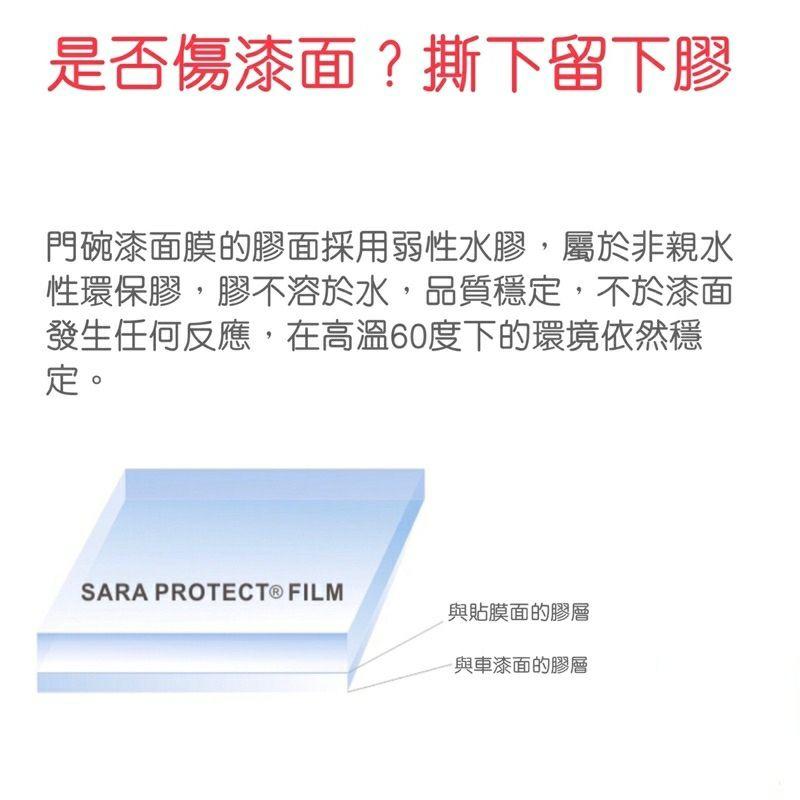 寶馬 X3 G01 18-23年 專用 犀牛皮門碗貼 透明TPU材質 門碗保護膜 不泛黃 撕除不留膠 防刮傷 門碗保護貼-細節圖5