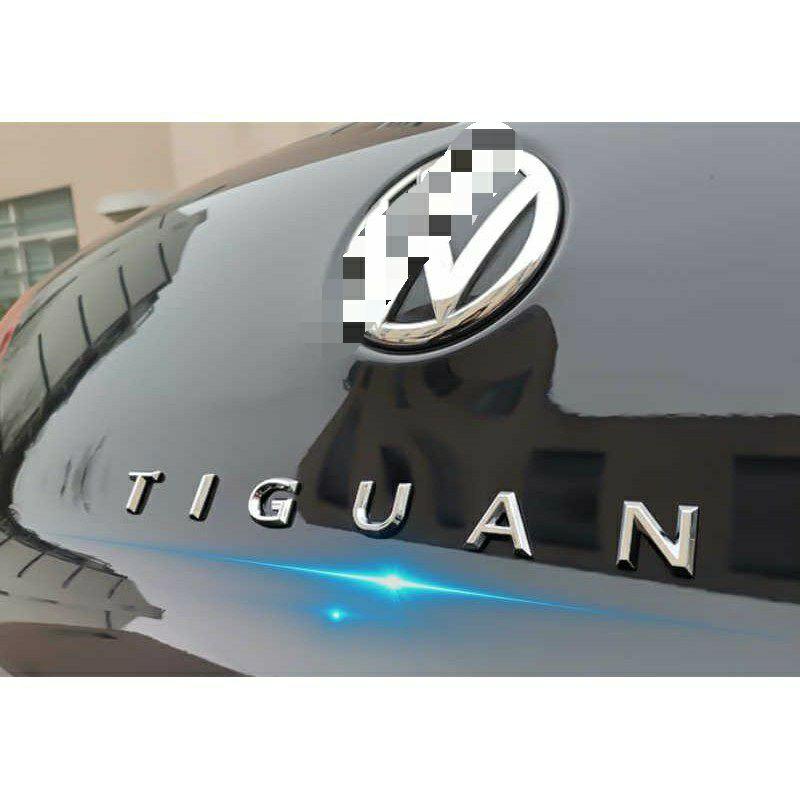 福斯 Tiguan 專用 3D立體車標 Tiguan標 鏡面標 R標 字體標 燻黑 黑化 後車標 中網標 字母標 地瓜-細節圖7