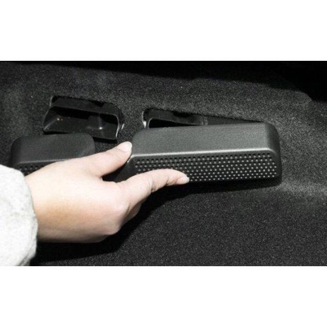 福斯 Touran 適用17-24年 後冷氣出風口保護蓋 後坐腳邊冷氣出風口保護罩 VW 土狼-細節圖3