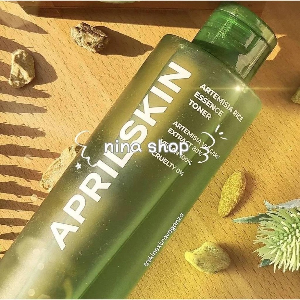 【APRILSKIN】艾草植萃化妝水、艾草角鯊烷補水面霜-細節圖4