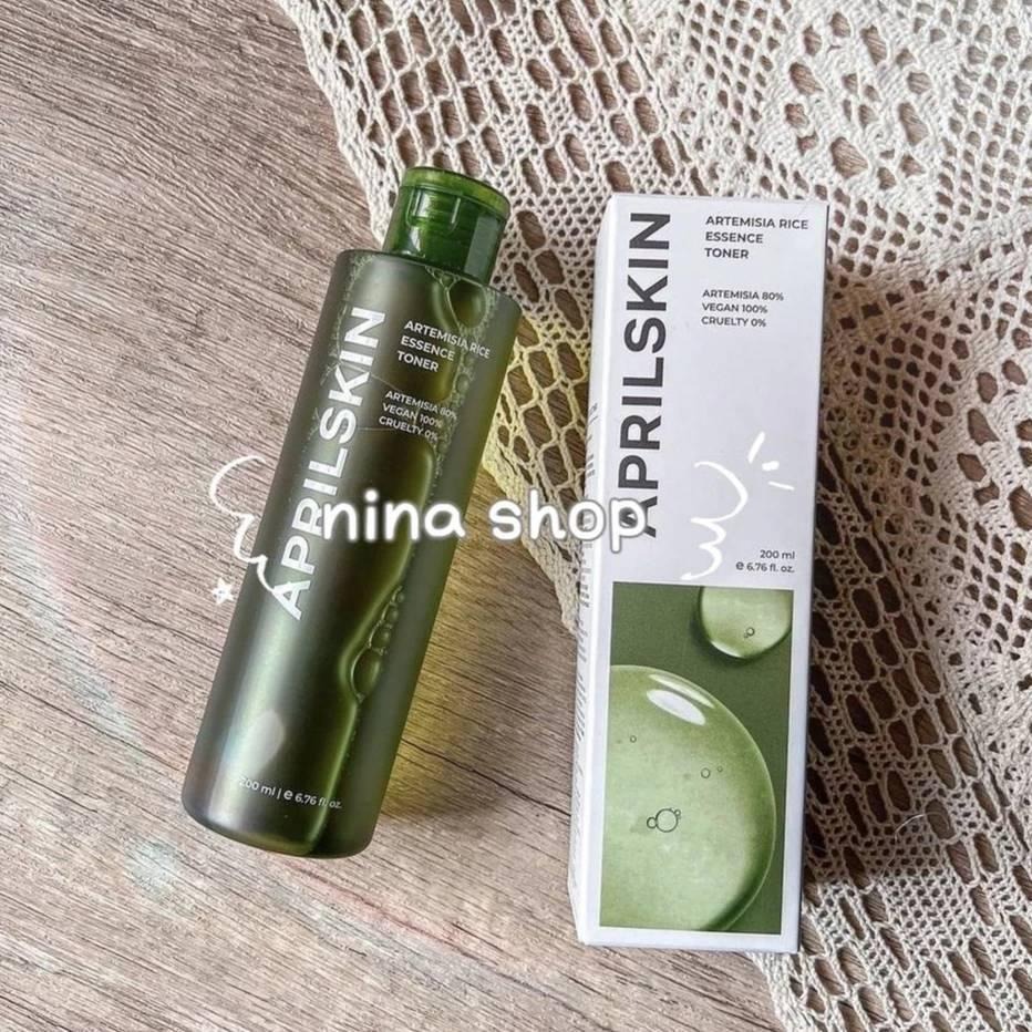 【APRILSKIN】艾草植萃化妝水、艾草角鯊烷補水面霜-細節圖5