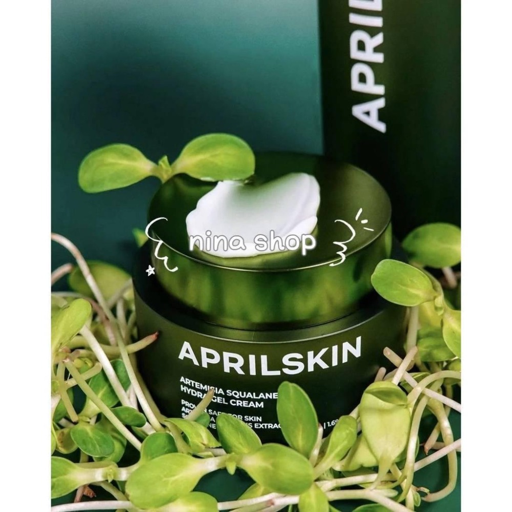 【APRILSKIN】艾草植萃化妝水、艾草角鯊烷補水面霜-細節圖7