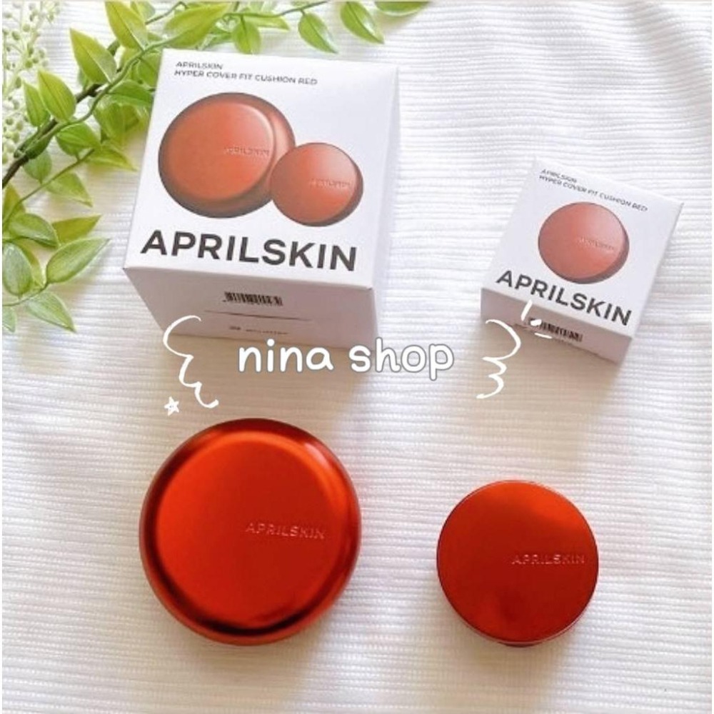 【APRILSKIN】新品🇰🇷超持久霧感遮瑕氣墊-絲絨紅15g❤️5g｜SPF 40+ PA++-細節圖3