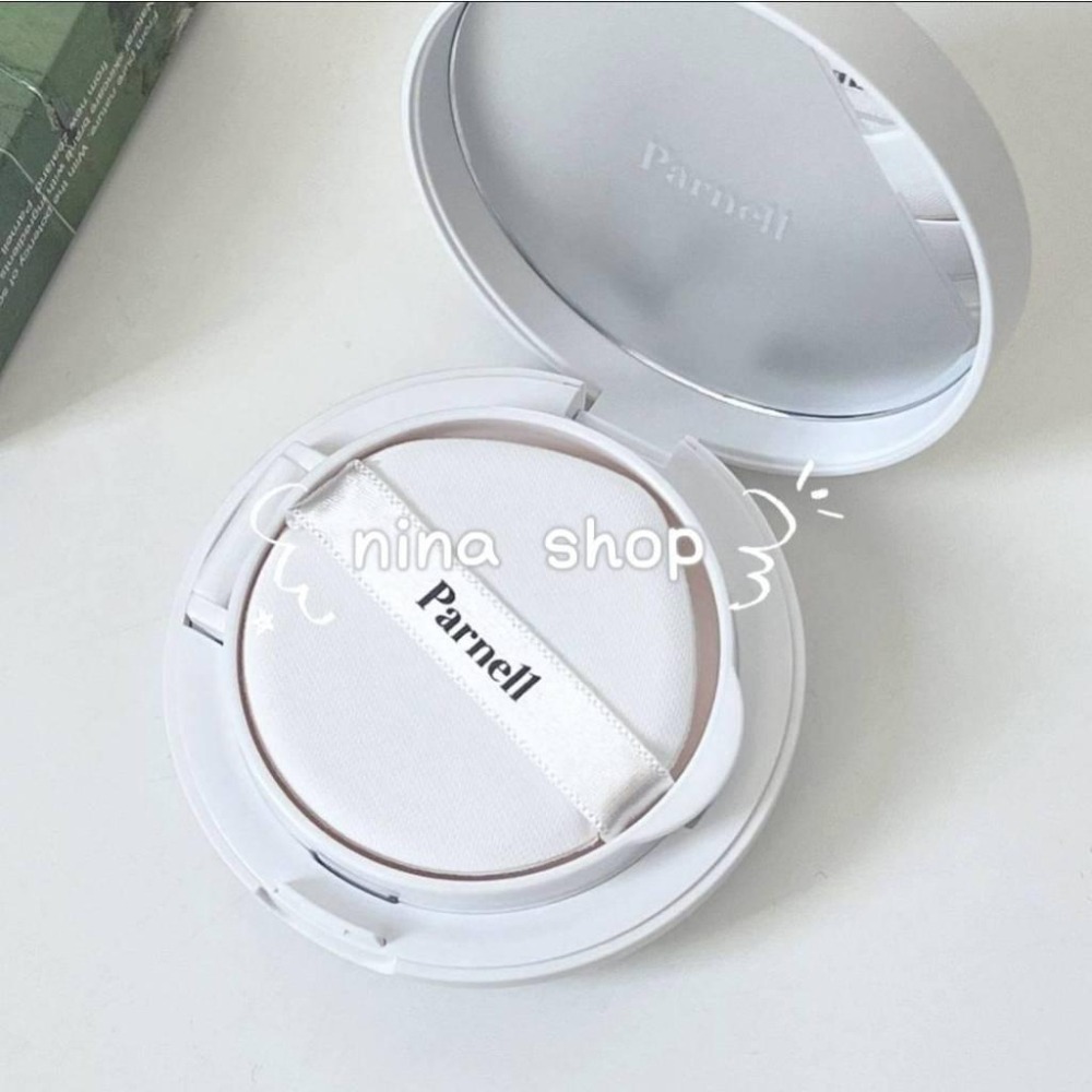 【Parnell】現貨🇰🇷積雪草精粹亮白氣墊粉餅 15g SPF45 PA++🌱𝐀𝐩𝐢𝐧𝐤愛用款🤍-細節圖2