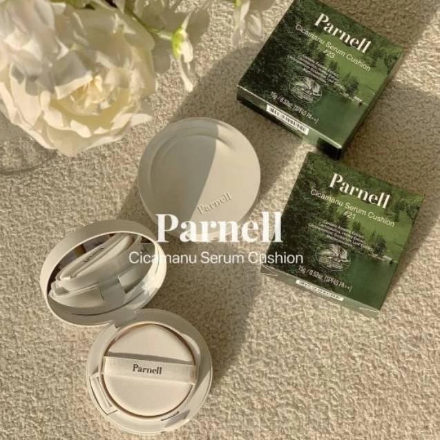 【Parnell】現貨🇰🇷積雪草精粹亮白氣墊粉餅 15g SPF45 PA++🌱𝐀𝐩𝐢𝐧𝐤愛用款🤍-細節圖4