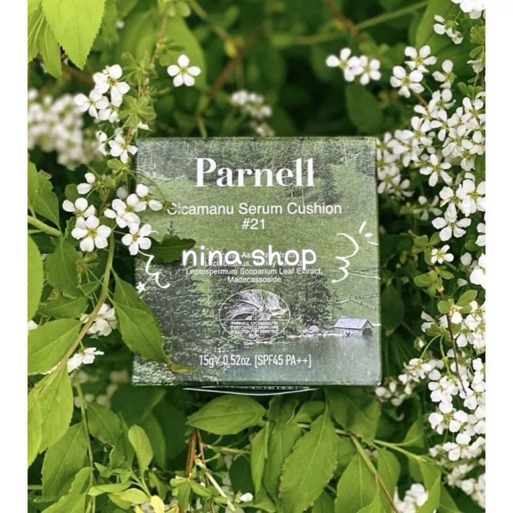 【Parnell】現貨🇰🇷積雪草精粹亮白氣墊粉餅 15g SPF45 PA++🌱𝐀𝐩𝐢𝐧𝐤愛用款🤍-細節圖6