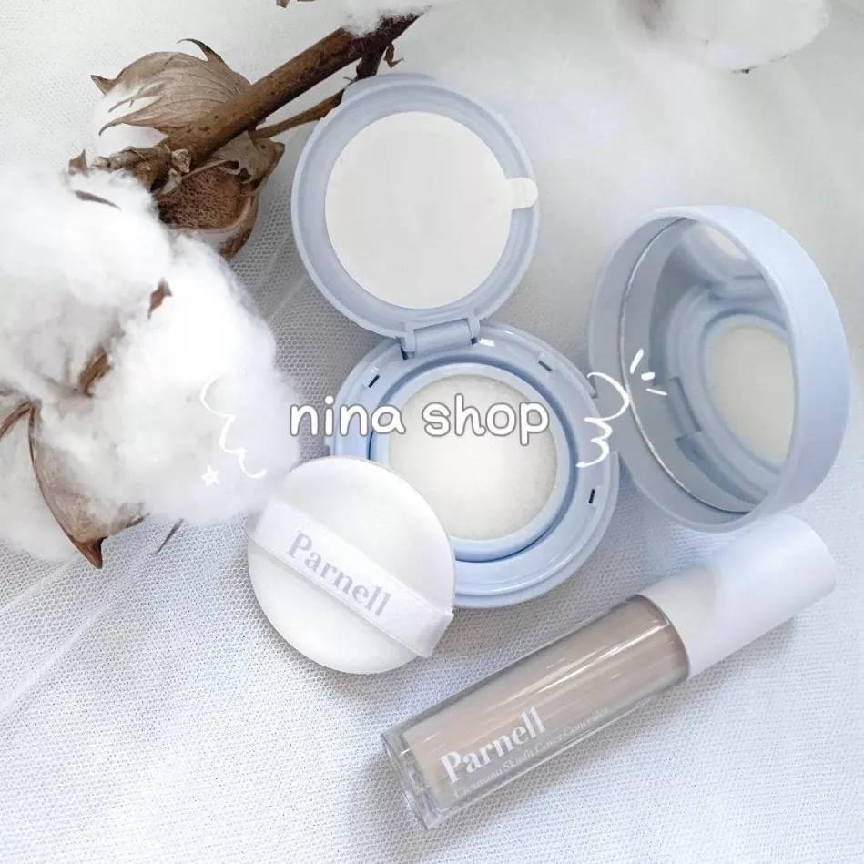 【Parnell】現貨🇰🇷積雪草精粹亮白氣墊粉餅 15g SPF45 PA++🌱𝐀𝐩𝐢𝐧𝐤愛用款🤍-細節圖8