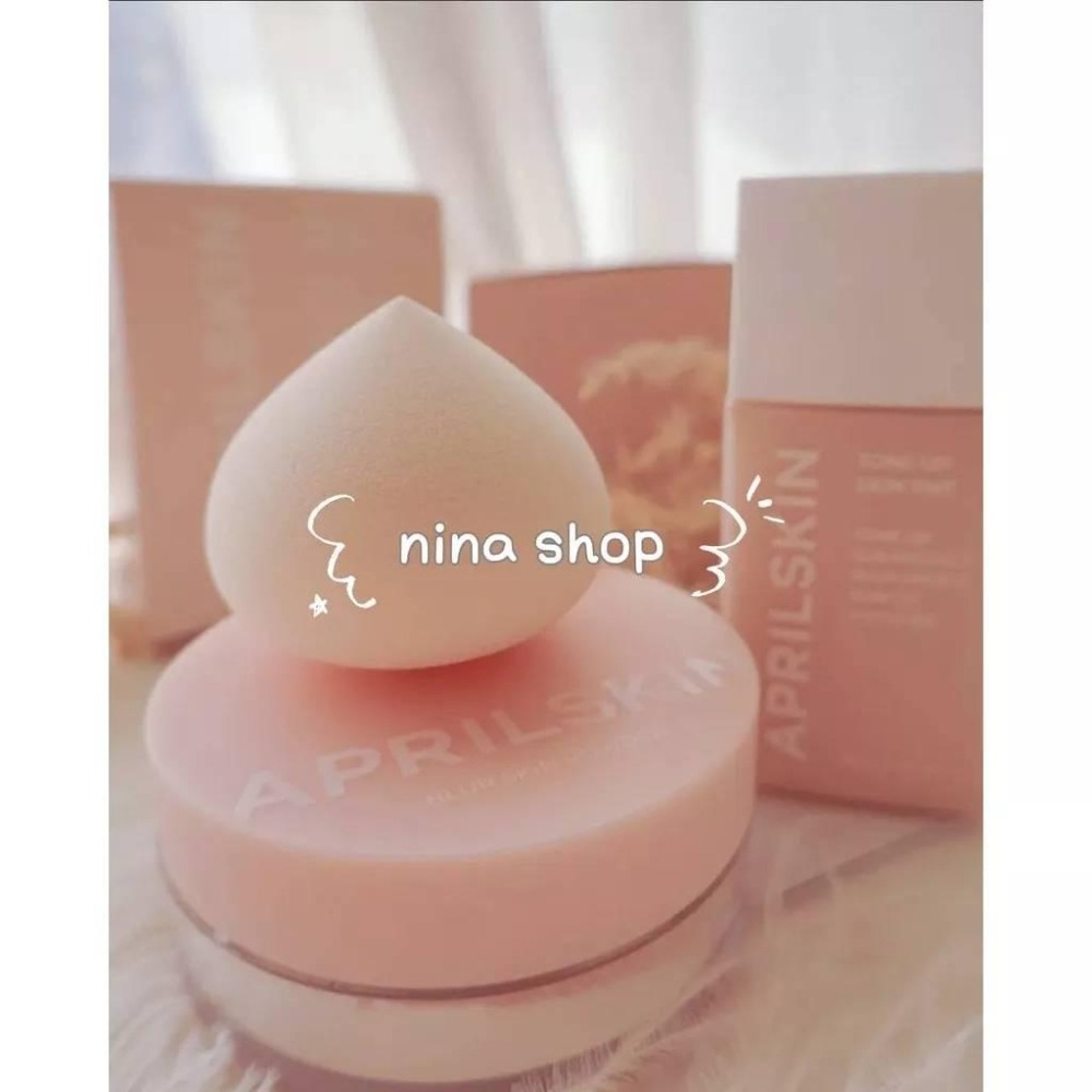 【APRILSKIN】現貨🇰🇷送水蜜桃美妝蛋🎁裸肌透亮UV素顏霜SPE 50+ PA++++ 30g-細節圖4