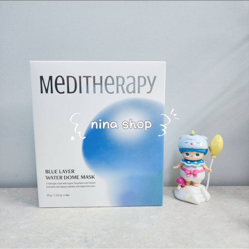 【MEDITHERAPY】藍水光保濕果凍面膜 4片/盒💙藍水光保濕果凍凝膠 50g-細節圖5