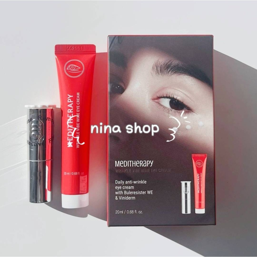 【MEDITHERAPY】紅酒震動眼霜 20ml🍷🤍-細節圖8