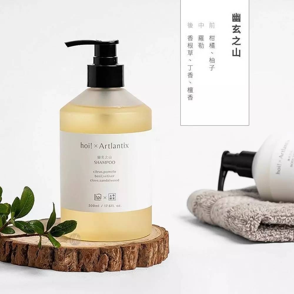 hoi x 日京山風🤍侘寂之日✦幽玄之山✦意氣之風 香氛賦活洗髮露 香氛滋養沐浴露 500ml Threads爆紅品-規格圖6