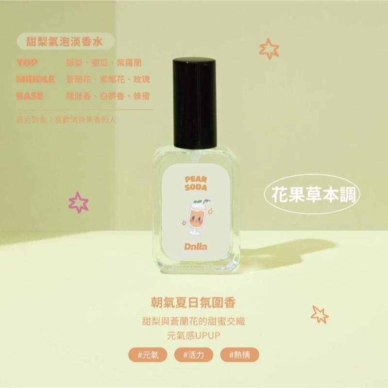 【Dalla可愛療癒 淡香水🤍】回憶之水、愛之歸屬、辛格花市、日落書房、週日早晨、白色畫廊、夢遊秘境、午夜派對-規格圖11