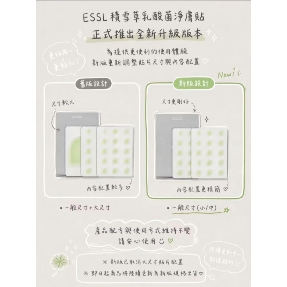 【SLLIGHT】現貨速出🤍積雪草乳酸菌淨膚貼💖新品牌essl✨-細節圖3