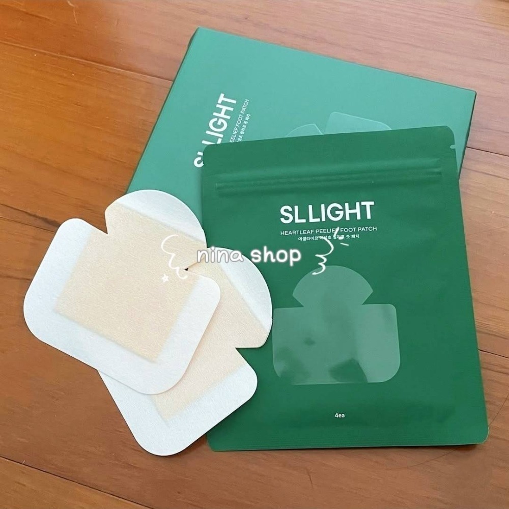 【SLLIGHT】現貨🤍魚腥草修復足跟護理貼片🌿(一袋4片)-細節圖3