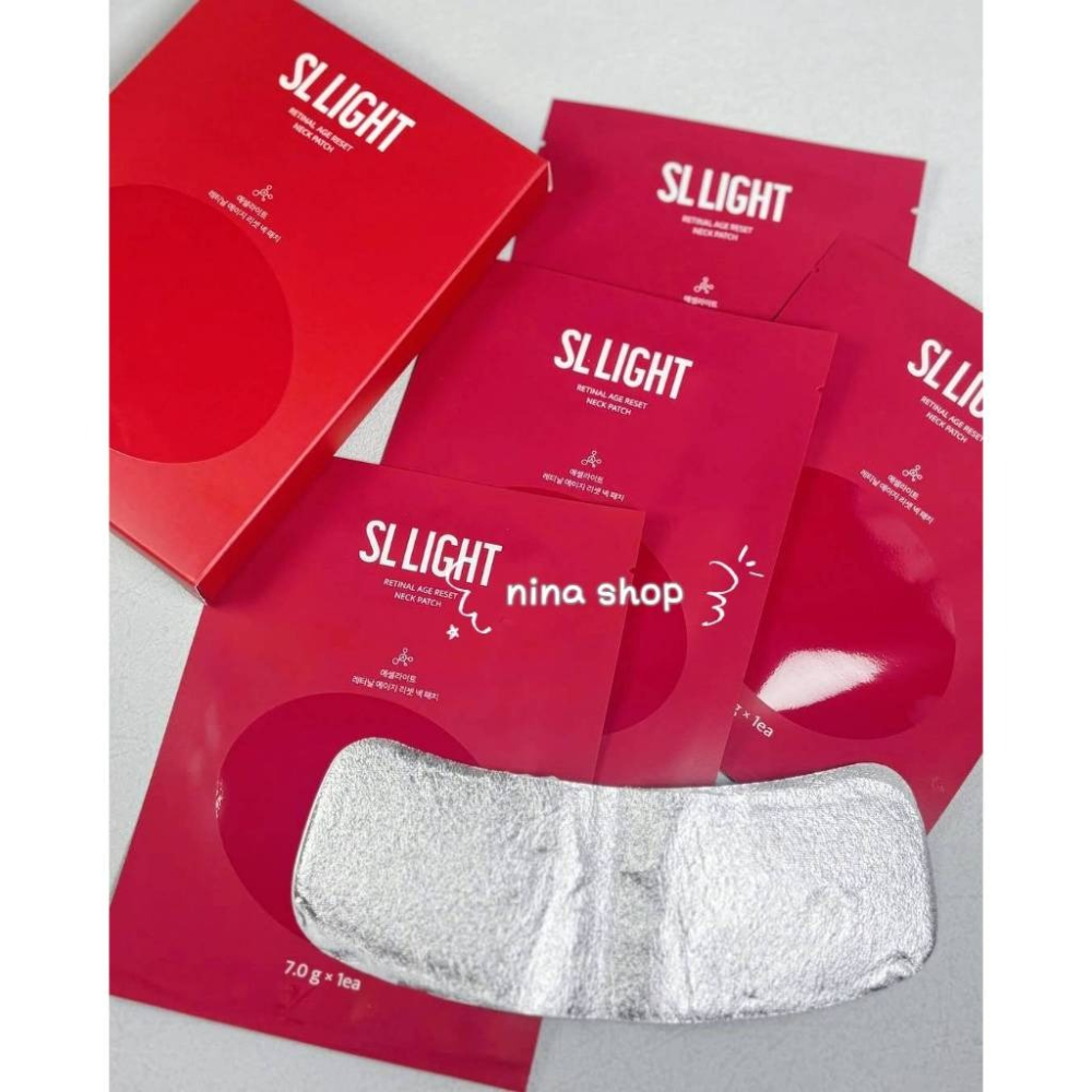 【SLLIGHT】現貨🤍A醛青春緊緻無痕頸膜❤️(一盒五片)-細節圖4