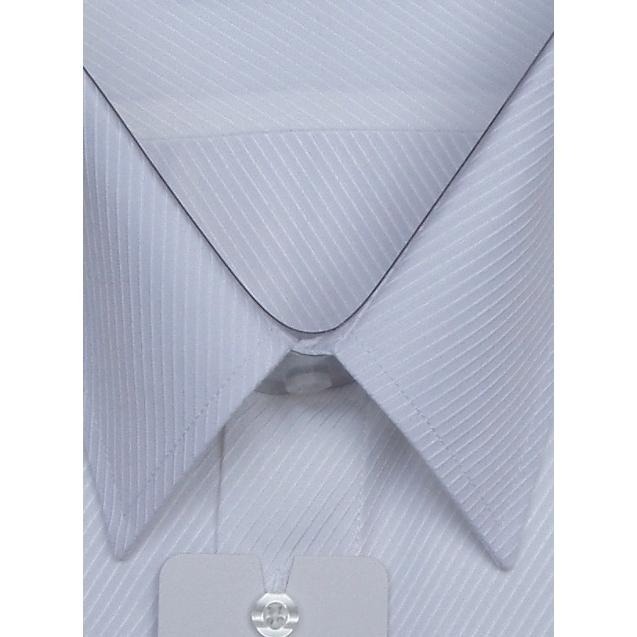 【阿信防皺襯衫】【男長袖】貨號617白色斜紋-長袖☆男襯衫☆白色襯衫☆男士必備☆白襯衫，經典款抗皺男襯衫，正式款男襯衫-細節圖2