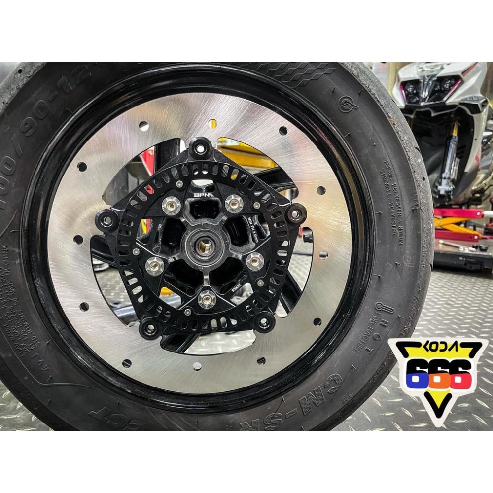 BPM 260mm  少孔 浮動碟 JETSL 125 競技版 浮動碟 碟盤 SL 煞車碟盤 SL碟盤 【耕田激坊】-細節圖2