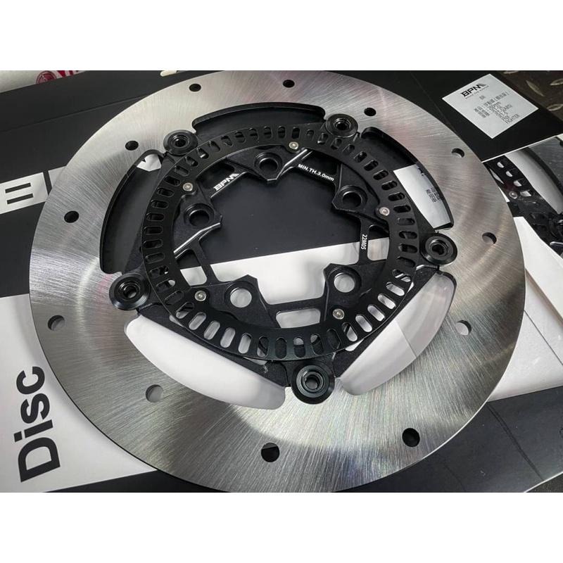 BPM 260mm  少孔 浮動碟 JETSL 125 競技版 浮動碟 碟盤 SL 煞車碟盤 SL碟盤 【耕田激坊】-細節圖3