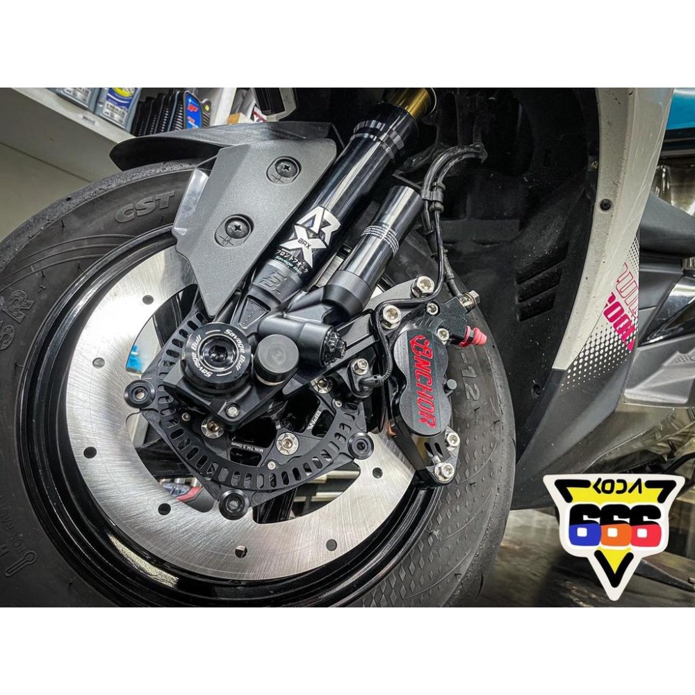BPM 260mm  少孔 浮動碟 JETSL 125 競技版 浮動碟 碟盤 SL 煞車碟盤 SL碟盤 【耕田激坊】-細節圖4
