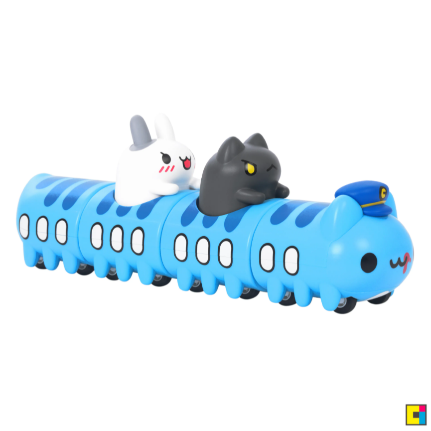全新現貨 卡特島 貓貓蟲 咖波 咖波好朋友公仔磁鐵迴力車 隱藏版-細節圖3